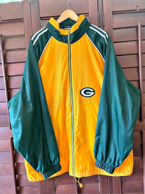 Vintage 90s Oversized Starter NFL Green Bay Packers jacket 2XL